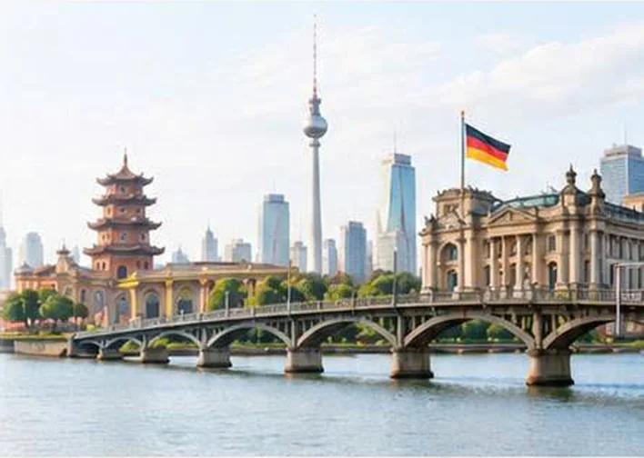 Cây cầu nối khung cảnh Việt Nam và Berlin